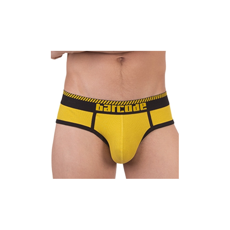 Barcode Berlin Slip SOLGER Jaune-Noir